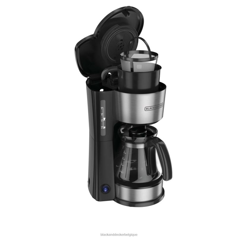 BLACK+DECKER X42D289Cafetière station 4 en 1 à 5 tasses cuisine