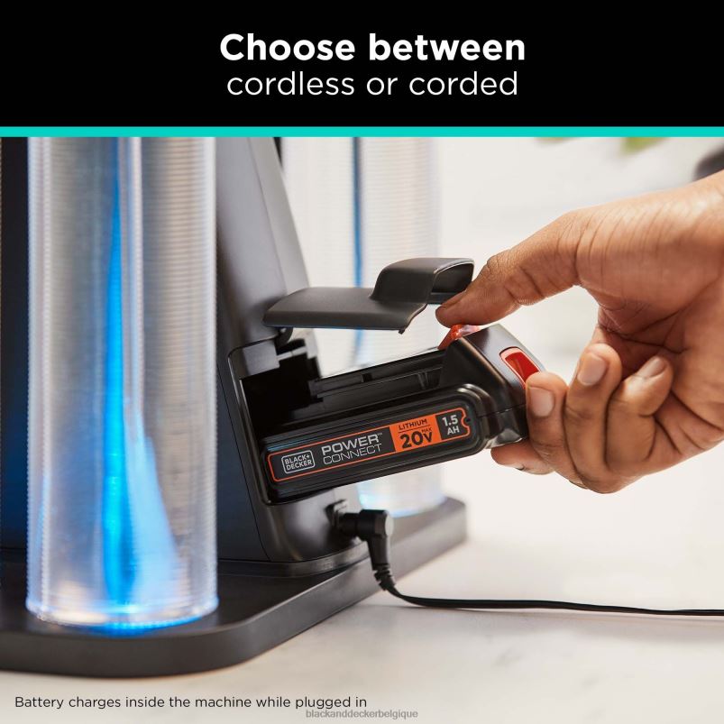 BLACK+DECKER X42D323Machine à cocktail sans fil Bev cuisine