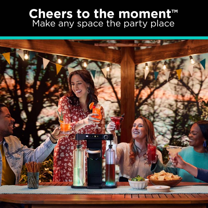 BLACK+DECKER X42D323Machine à cocktail sans fil Bev cuisine