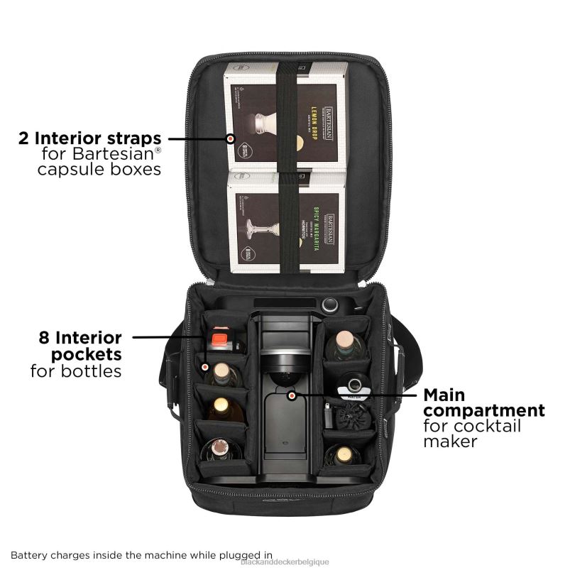 BLACK+DECKER X42D325sac de rangement pour machine à cocktails bev cuisine