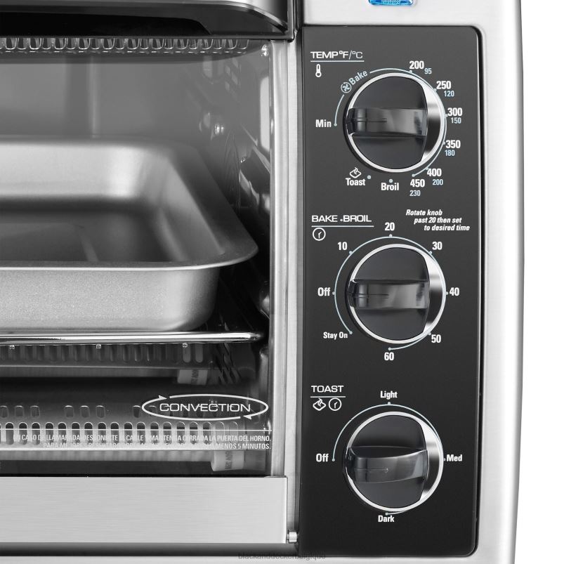 BLACK+DECKER X42D371four grille-pain à convection de comptoir cuisine