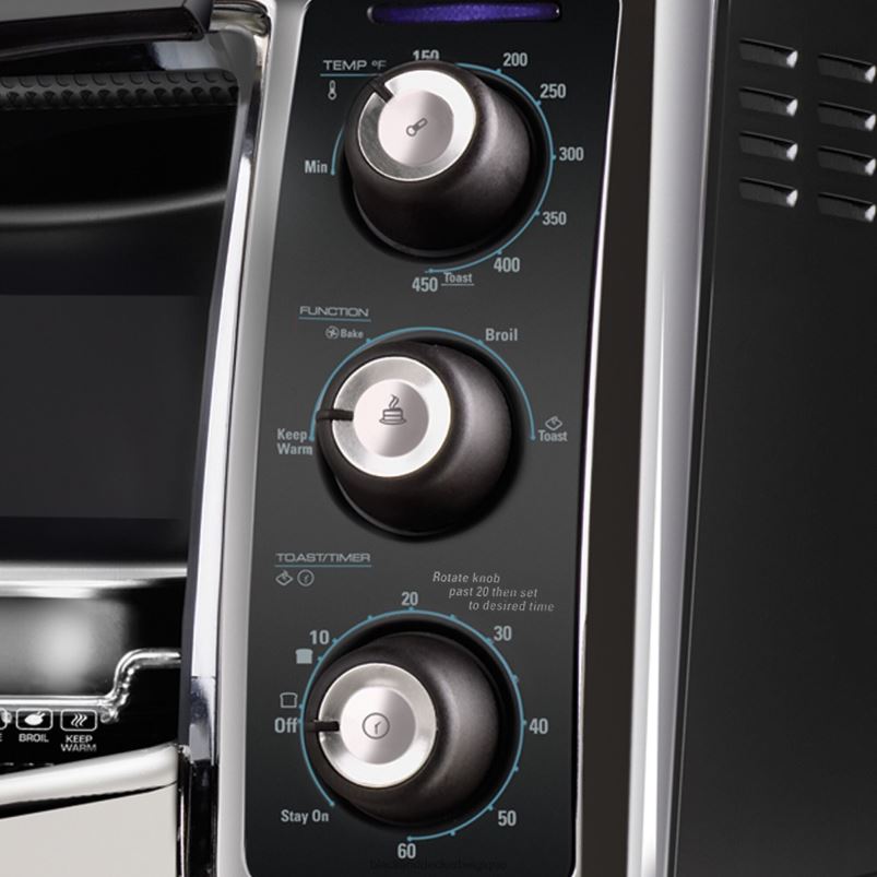 BLACK+DECKER X42D374Four grille-pain à convection 6 tranches cuisine