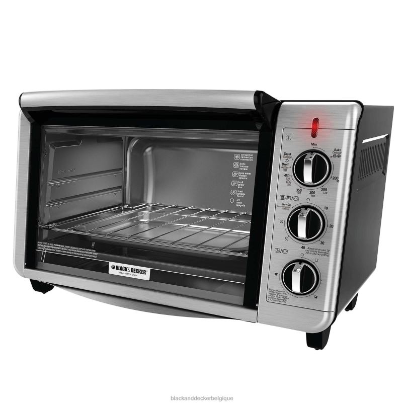 BLACK+DECKER X42D376Four grille-pain de comptoir à convection 6 tranches cuisine