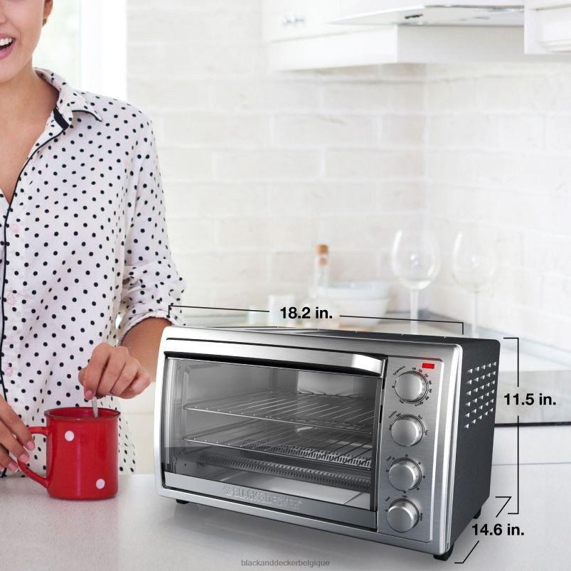 BLACK+DECKER X42D387Rôtissoire 6 tranches cuisine