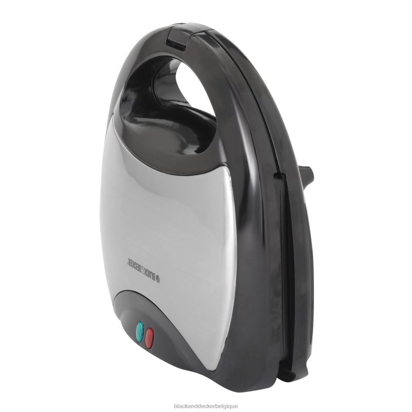 BLACK+DECKER X42D312Gaufrier grill 4 en 1, presse à sandwich et plaque chauffante cuisine