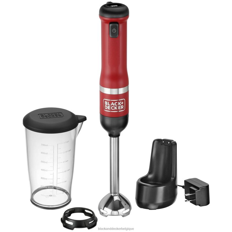 BLACK+DECKER X42D253kit mixeur de cuisine rouge cuisine