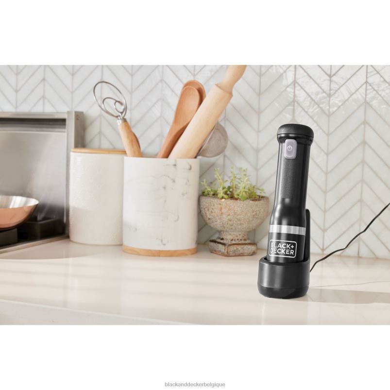 BLACK+DECKER X42D254Kit mixeur plongeant de cuisine noir cuisine