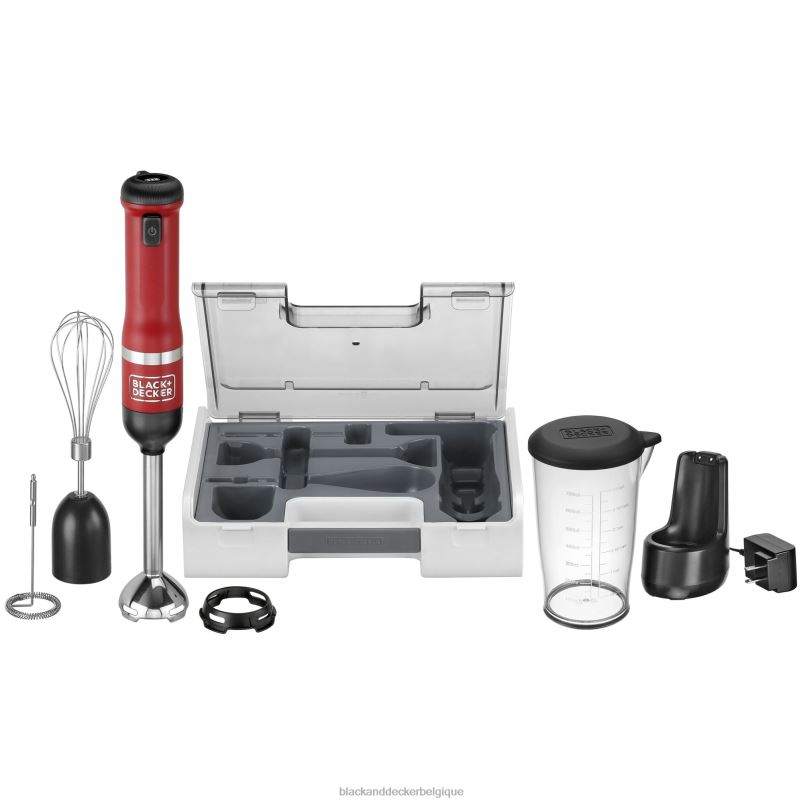BLACK+DECKER X42D256baguette de cuisine 3 kit rouge cuisine