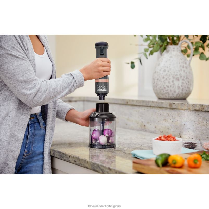 BLACK+DECKER X42D261kit baguette de cuisine 3 sans rangement gris cuisine