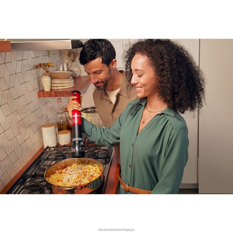 BLACK+DECKER X42D265baguette de cuisine 6 kit rouge cuisine