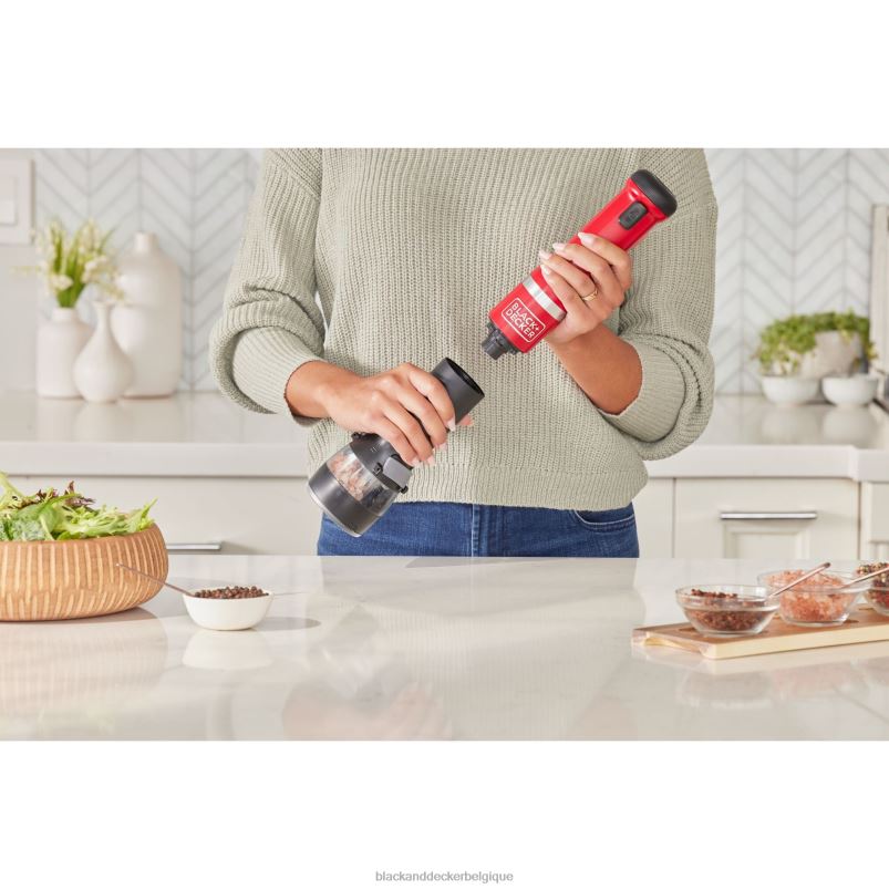 BLACK+DECKER X42D265baguette de cuisine 6 kit rouge cuisine