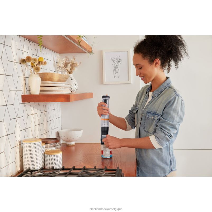 BLACK+DECKER X42D267baguette de cuisine 6 kit gris cuisine