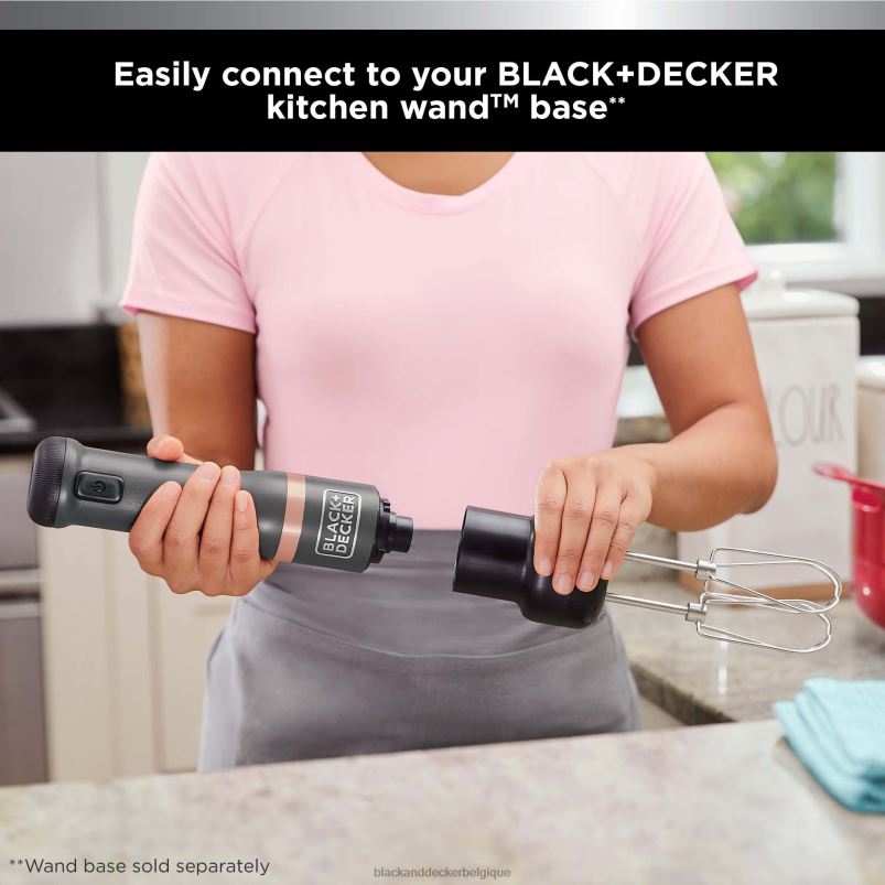 BLACK+DECKER X42D271accessoire de batteur à main de baguette de cuisine cuisine
