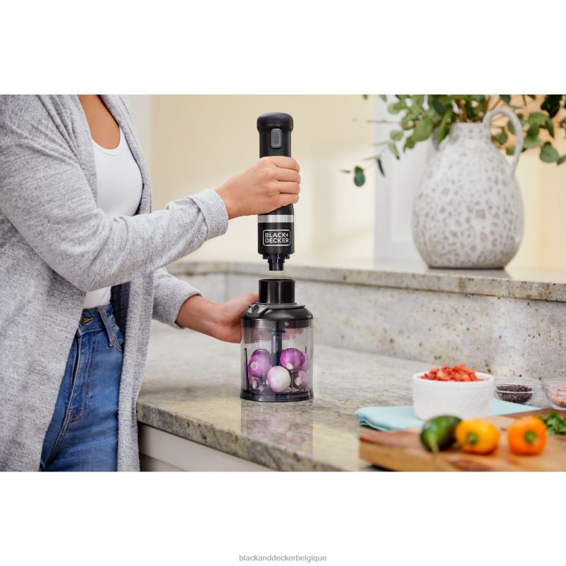 BLACK+DECKER X42D272accessoire pour robot culinaire avec baguette de cuisine cuisine