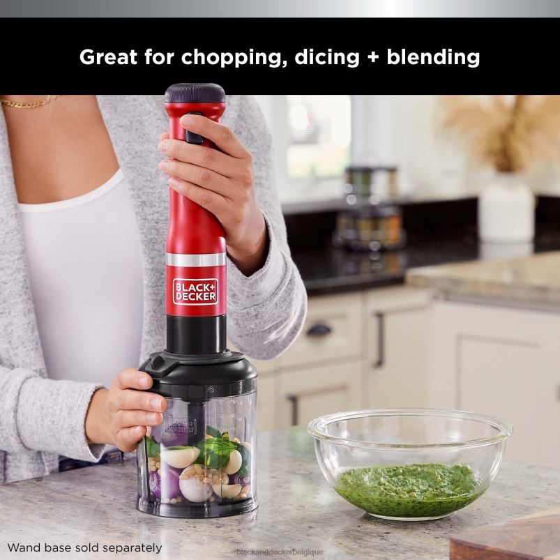 BLACK+DECKER X42D272accessoire pour robot culinaire avec baguette de cuisine cuisine