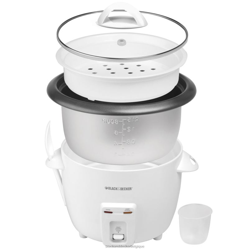 BLACK+DECKER X42D338Cuiseur à riz de 14 tasses cuisine