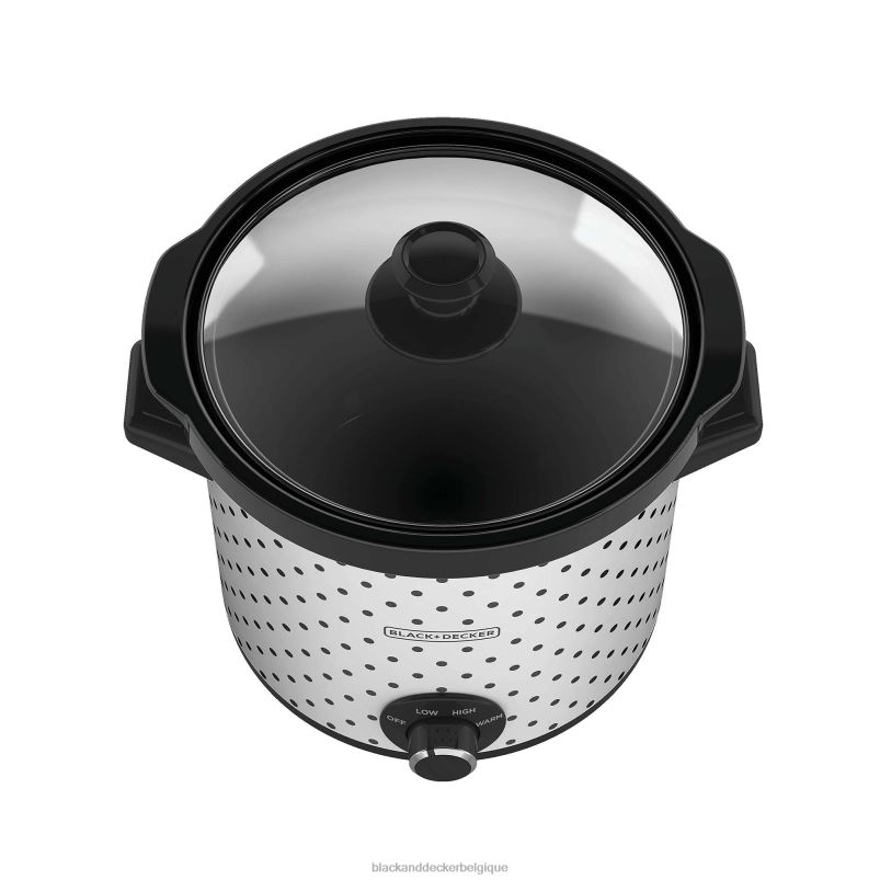 BLACK+DECKER X42D346Mijoteuse classique de 4 litres cuisine