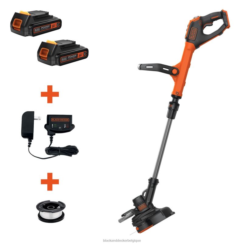 BLACK+DECKER X42D478Coupe-bordure/bordure 20 V max, 12 pouces Extérieur