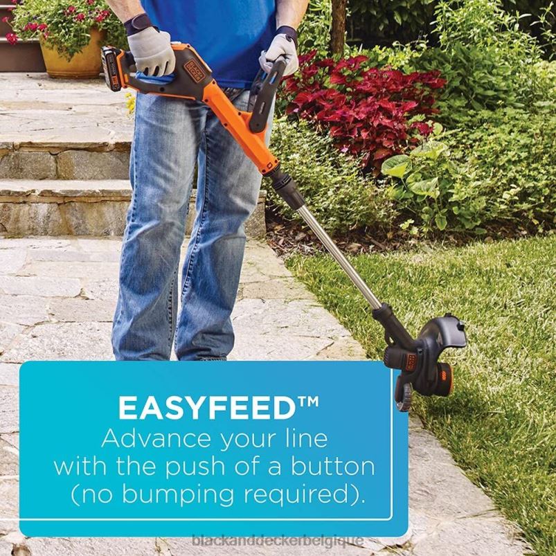 BLACK+DECKER X42D478Coupe-bordure/bordure 20 V max, 12 pouces Extérieur