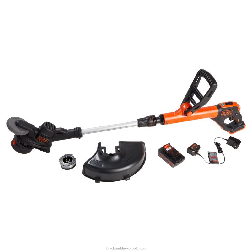 BLACK+DECKER X42D484Coupe-bordure 20 V max, 2 vitesses, 12 pouces, sans fil Extérieur