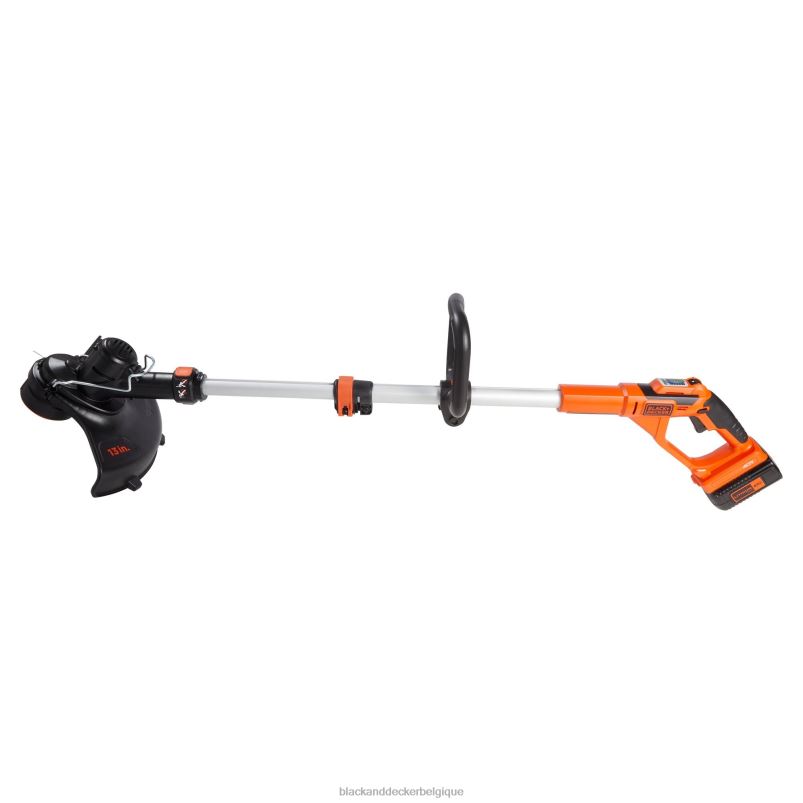 BLACK+DECKER X42D486Coupe-bordure 40 V max, outil de 13 pouces uniquement Extérieur