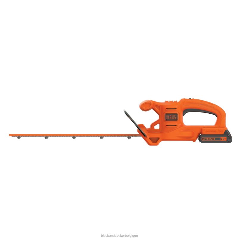 BLACK+DECKER X42D502Batterie et chargeur pour taille-haie sans fil 20 V max inclus Extérieur