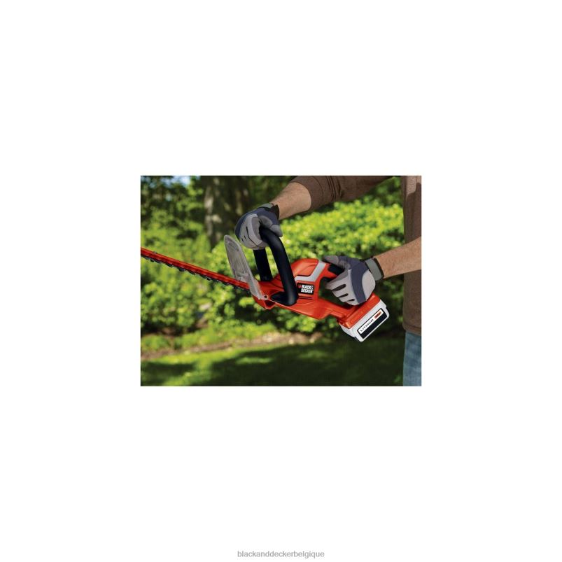BLACK+DECKER X42D510Taille-haie sans fil 40 V max 24 pouces Extérieur