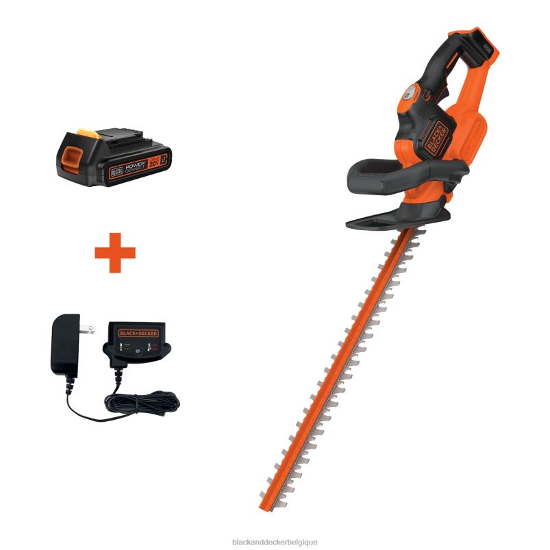 BLACK+DECKER X42D514Taille-haie Powercut au lithium 20 V max, 22 po Extérieur