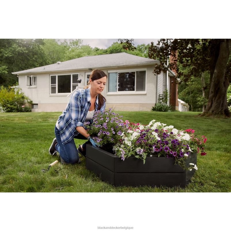 BLACK+DECKER X42D407Lit de jardin surélevé de 3 pieds Extérieur