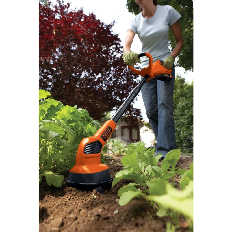 BLACK+DECKER X42D413Cultivateur de jardin au lithium 20 V maximum Extérieur