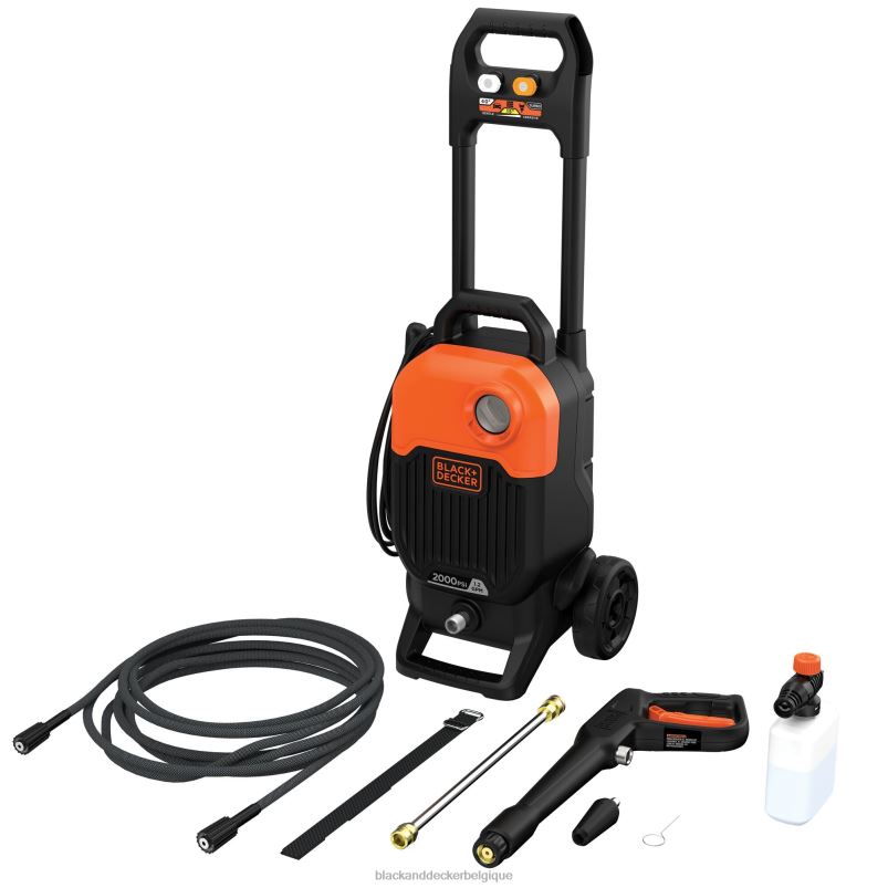 BLACK+DECKER X42D473Nettoyeur haute pression 2000 psi 1,2 gpm Extérieur