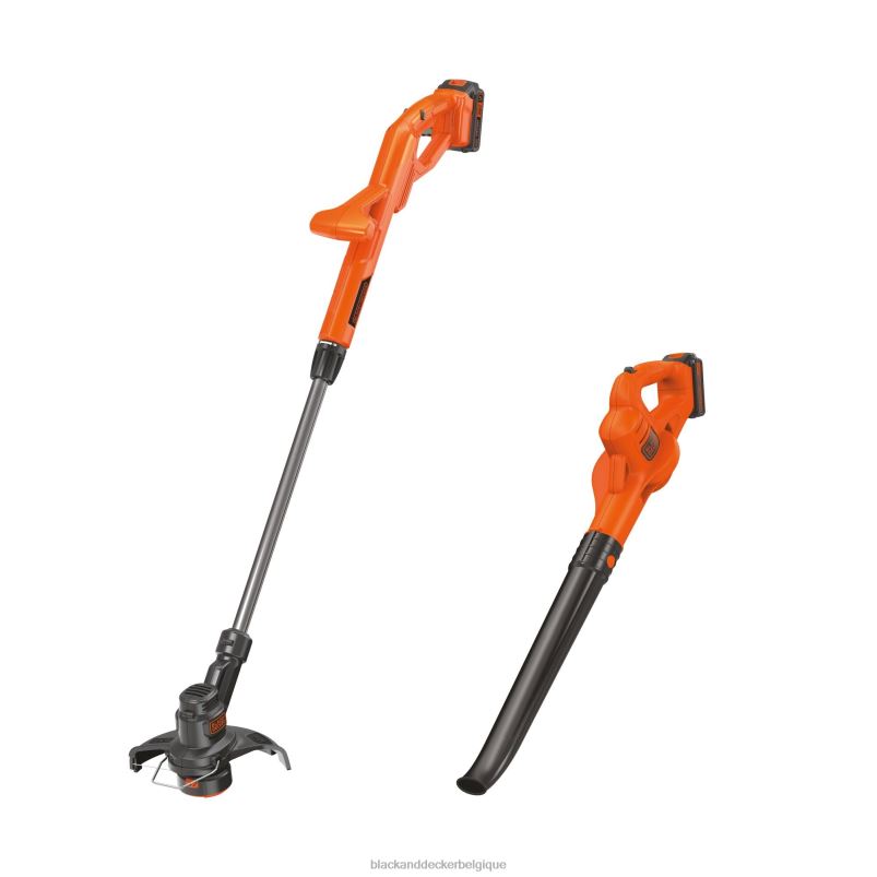 BLACK+DECKER X42D432Kit combiné souffleur de feuilles et coupe-bordure 20 V max. Extérieur