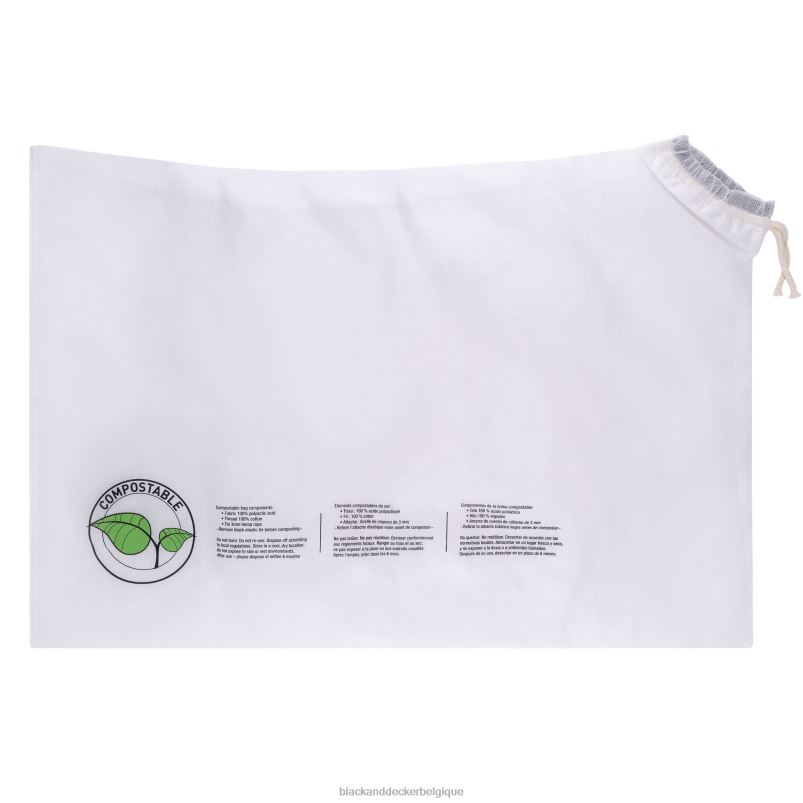 BLACK+DECKER X42D449sacs sous vide pour souffleur de feuilles jetables Extérieur