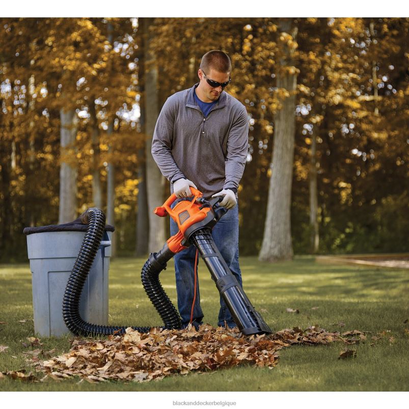 BLACK+DECKER X42D450système de collecte des feuilles Extérieur
