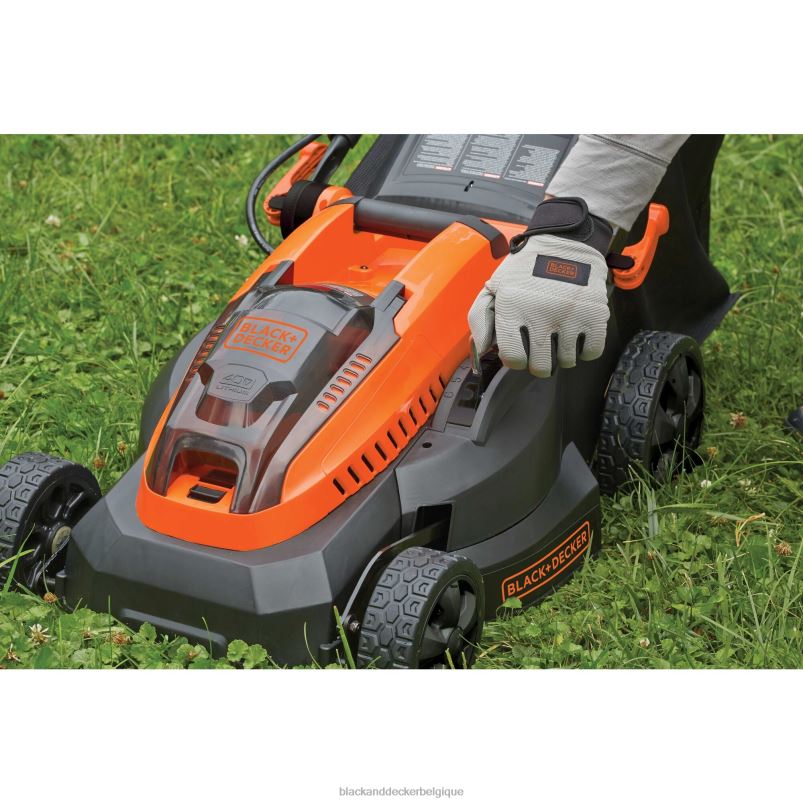 BLACK+DECKER X42D419Tondeuse à gazon sans fil 40 V max avec batterie et chargeur inclus Extérieur