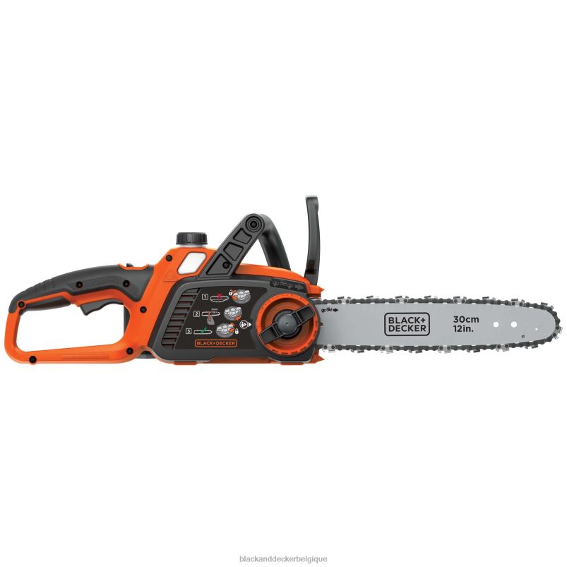 BLACK+DECKER X42D391Tronçonneuse sans fil 40 V max seulement 12 po. Extérieur