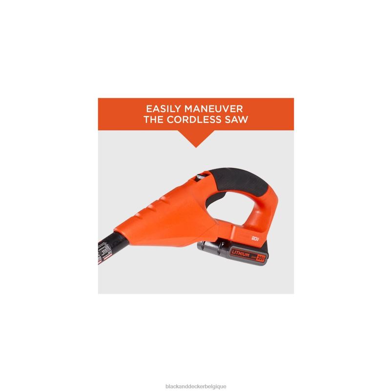 BLACK+DECKER X42D396Scie à perche 20 V max, outil de 8 pouces uniquement Extérieur