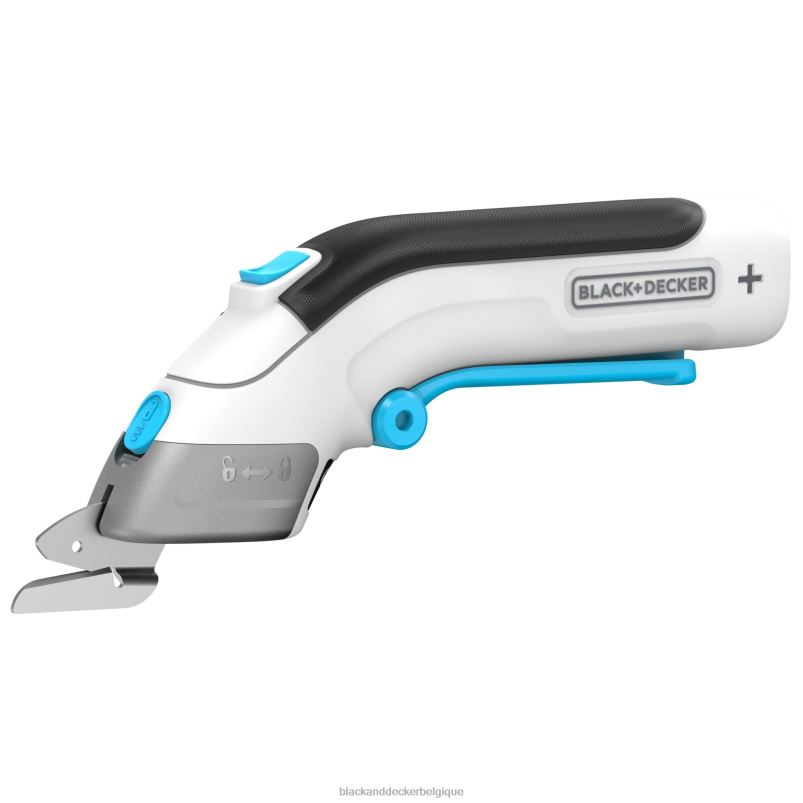 BLACK+DECKER X42D146Ciseaux électriques en tissu 4v max, sans fil et rechargeables par usb maison et style de vie