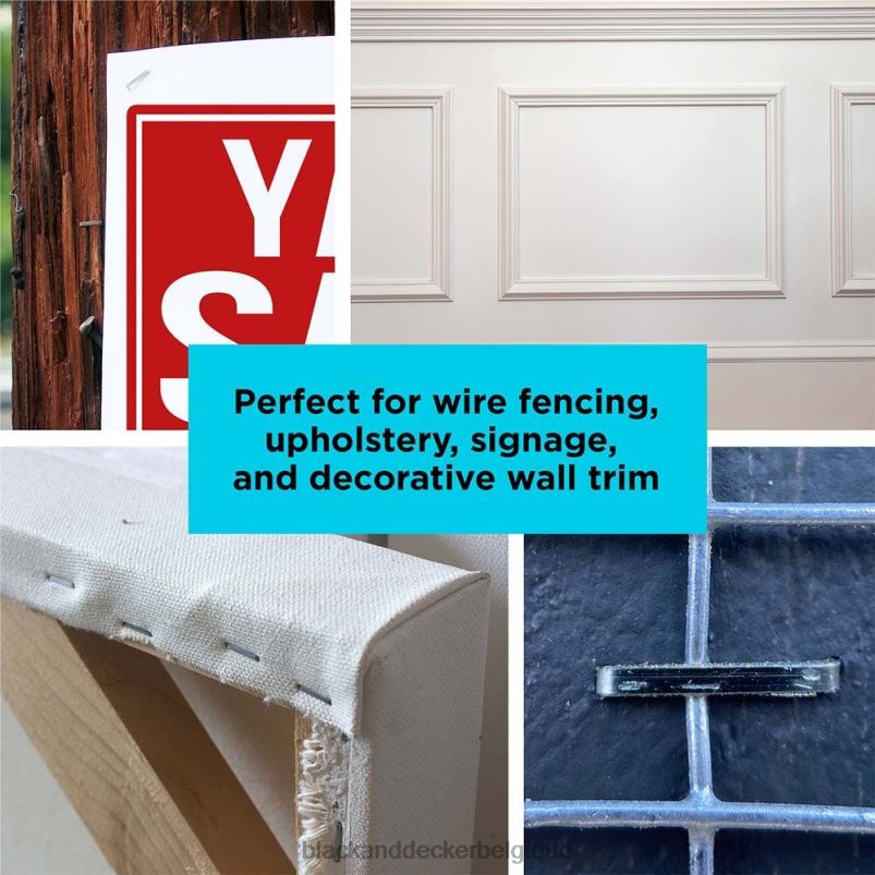 BLACK+DECKER X42D147Agrafeuse artisanale 4 V max maison et style de vie