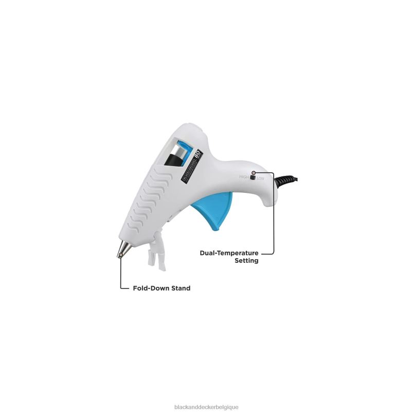 BLACK+DECKER X42D156kit pistolet à colle chaude avec bâtons de colle maison et style de vie