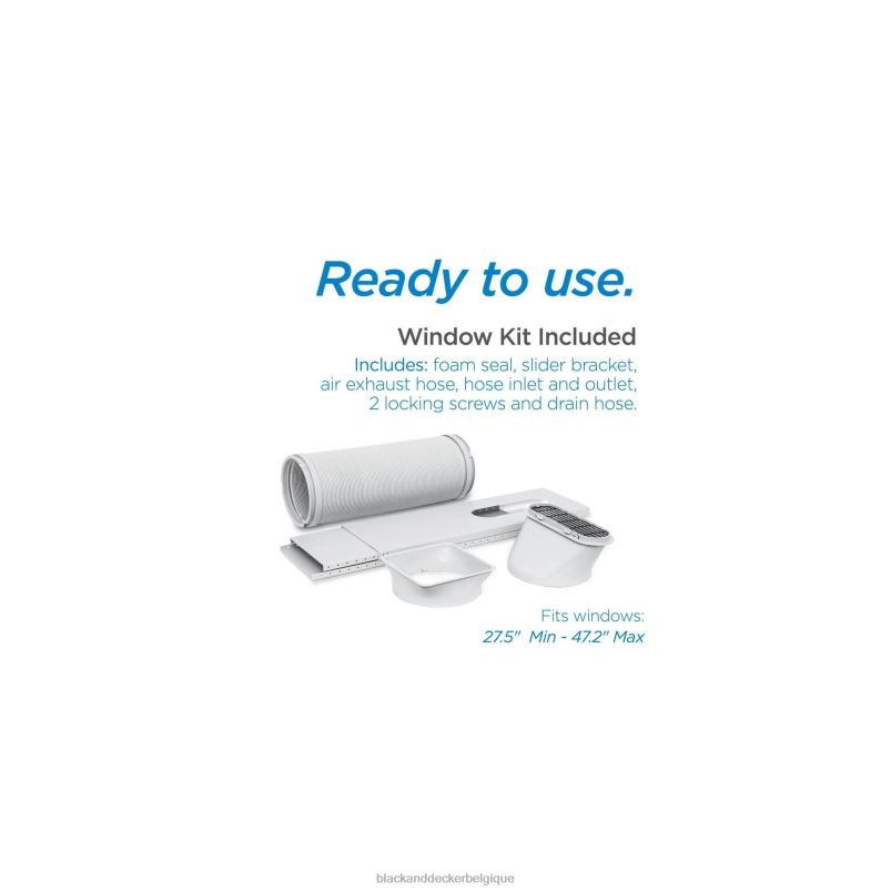 BLACK+DECKER X42D195climatiseur portable avec chaleur maison et style de vie