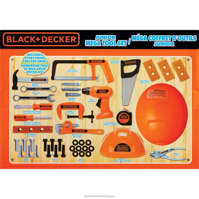 BLACK+DECKER X42D252méga ensemble d'outils maison et style de vie