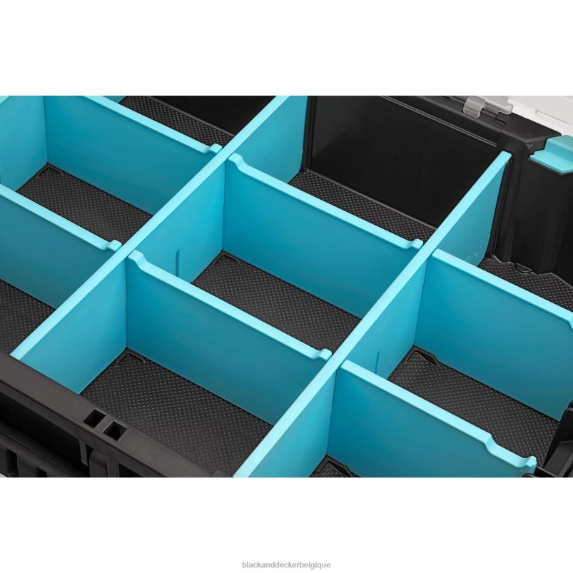 BLACK+DECKER X42D130Organisateur de rangement empilable 19