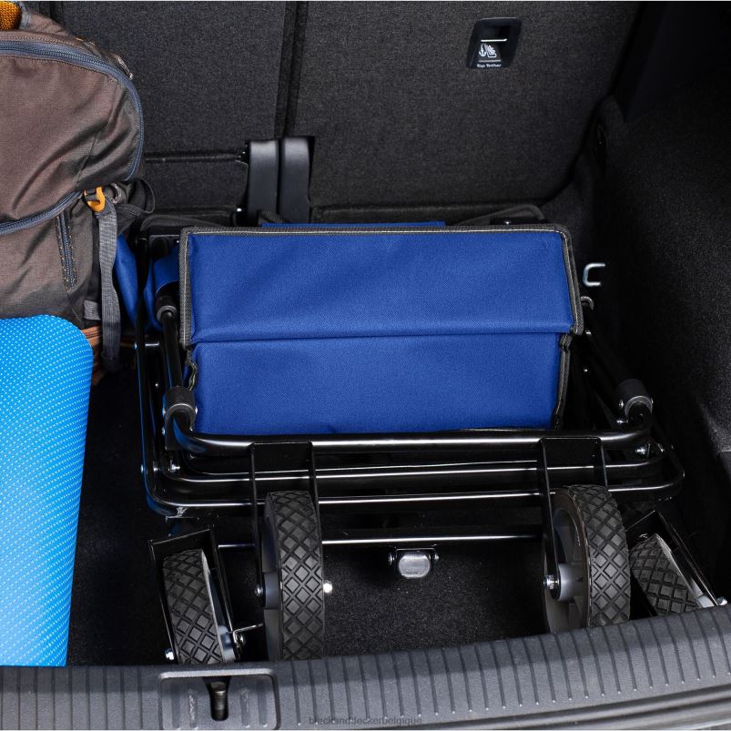 BLACK+DECKER X42D132Chariot de rangement pliable Le chariot utilitaire pliable peut contenir jusqu'à 176 lb. bleu maison et style de vie