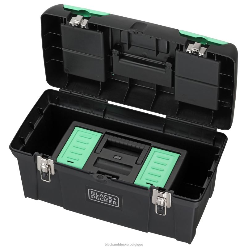 BLACK+DECKER X42D134Reviva Toolbox Bundle Organiseur de rangement pour outils 19