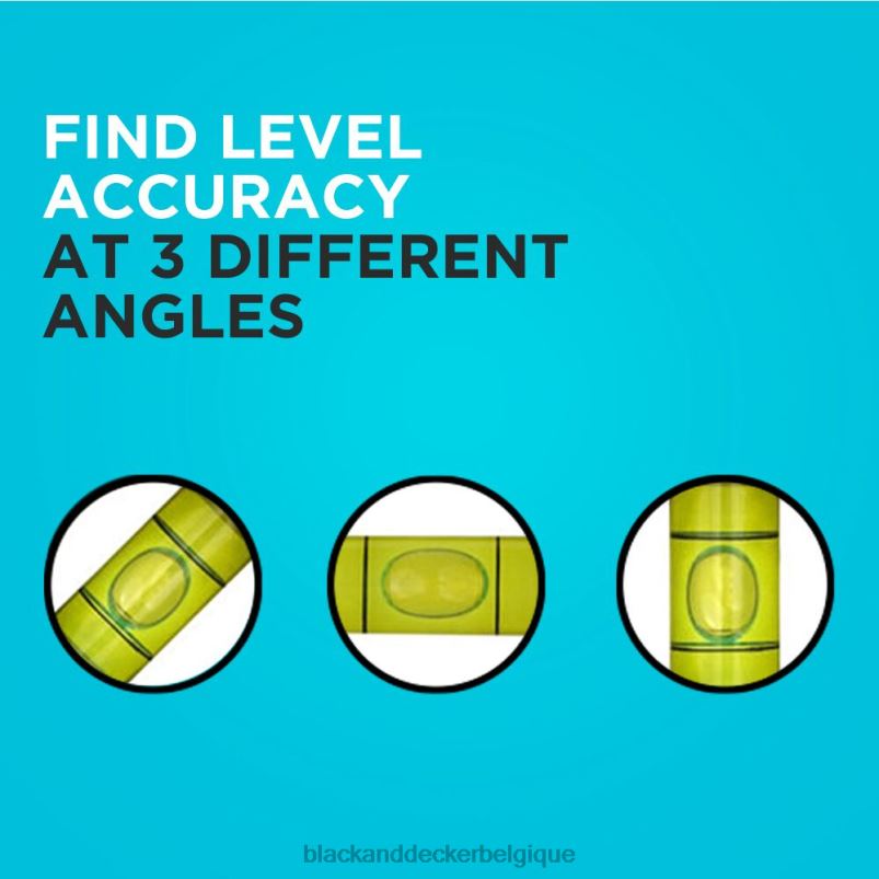 BLACK+DECKER X42D138jeu de niveaux 9 po 12 po 24 po paquet de 3 maison et style de vie