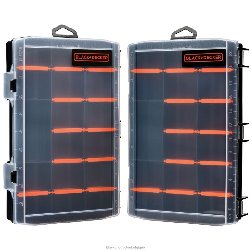 BLACK+DECKER X42D142au-delà de la boîte de rangement pour petites pièces avec séparateurs maison et style de vie