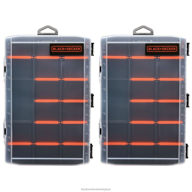BLACK+DECKER X42D142au-delà de la boîte de rangement pour petites pièces avec séparateurs maison et style de vie