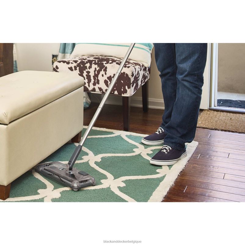 BLACK+DECKER X42D100balayeuse de sol grise nettoyage