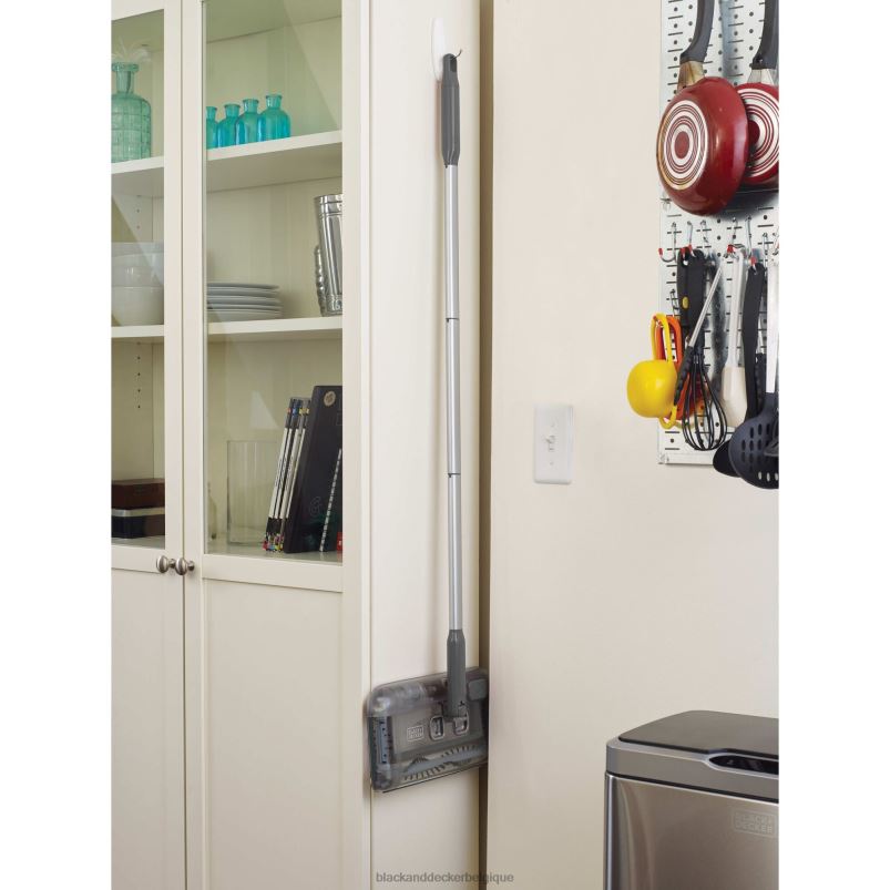 BLACK+DECKER X42D100balayeuse de sol grise nettoyage